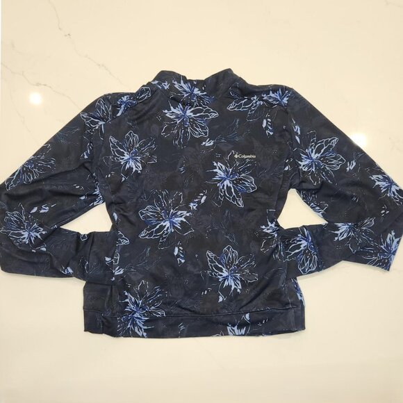 Columbia Sweaters - Columbia Sz XL Women's Weekend Adventure Pullover Omni Shade Omni Wick Navy Gorp